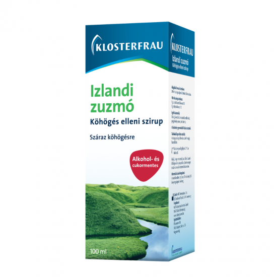 IZLANDI ZUZMÓ SZIRUP KÖHÖGÉS ELLEN KLOSTERFAU - 100 ML IZLANDI ZUZMÓ SZIRUP KÖHÖGÉS ELLEN KLOSTERFAU - 100 ML